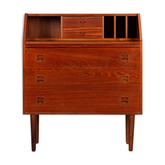 Danish vintage teak secretaire, 1960s