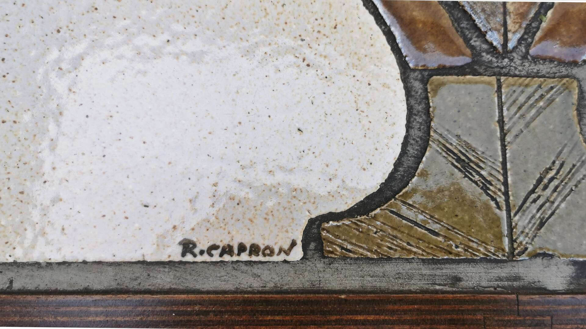 Shogun coffee table flower Roger Capron