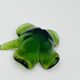 Biomorphic glass bowl from Murano attributed to Flavio Poli.