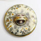 Gold & silver specid earthenware jewellery box