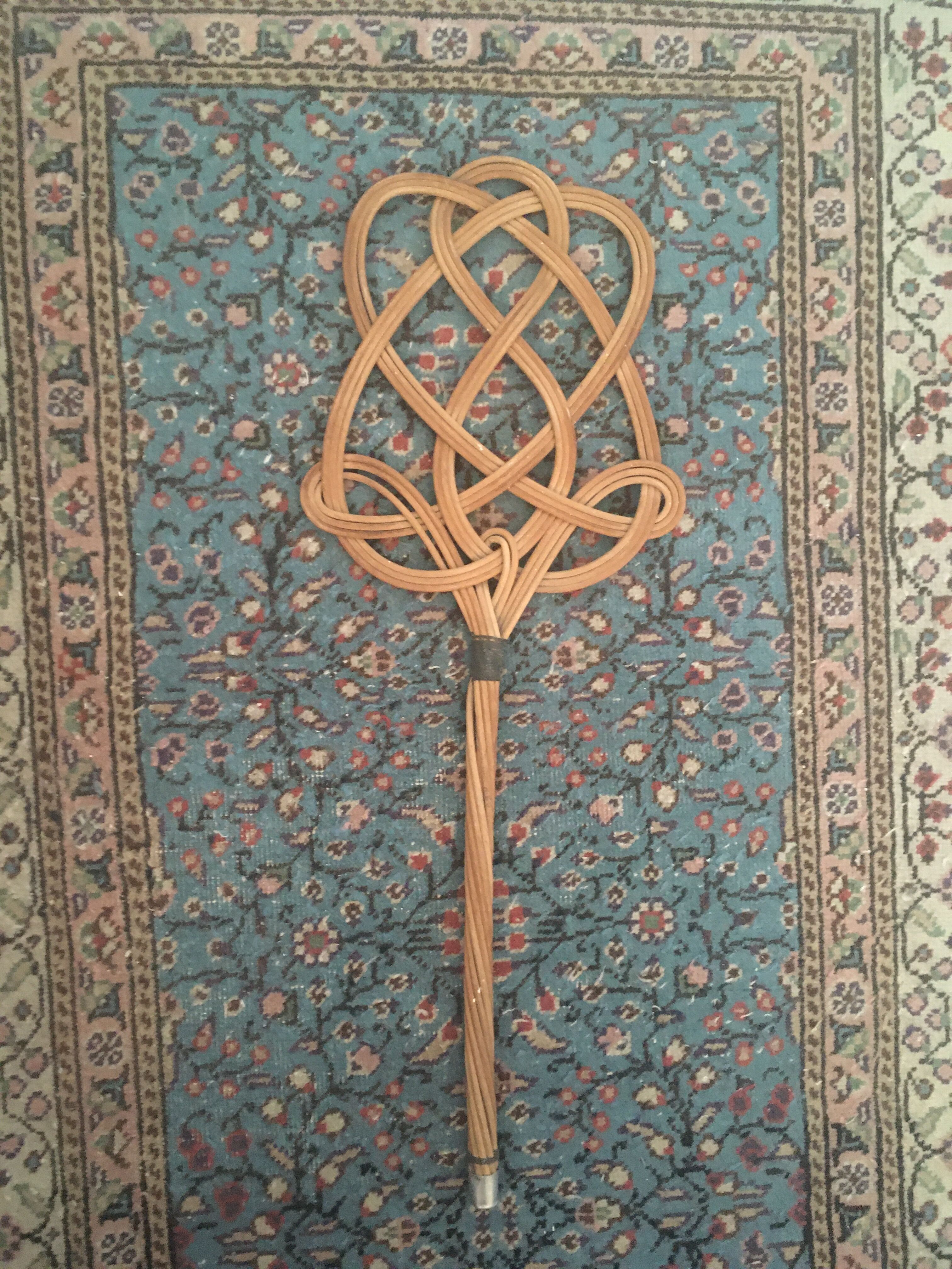 Old rattan carpet tape