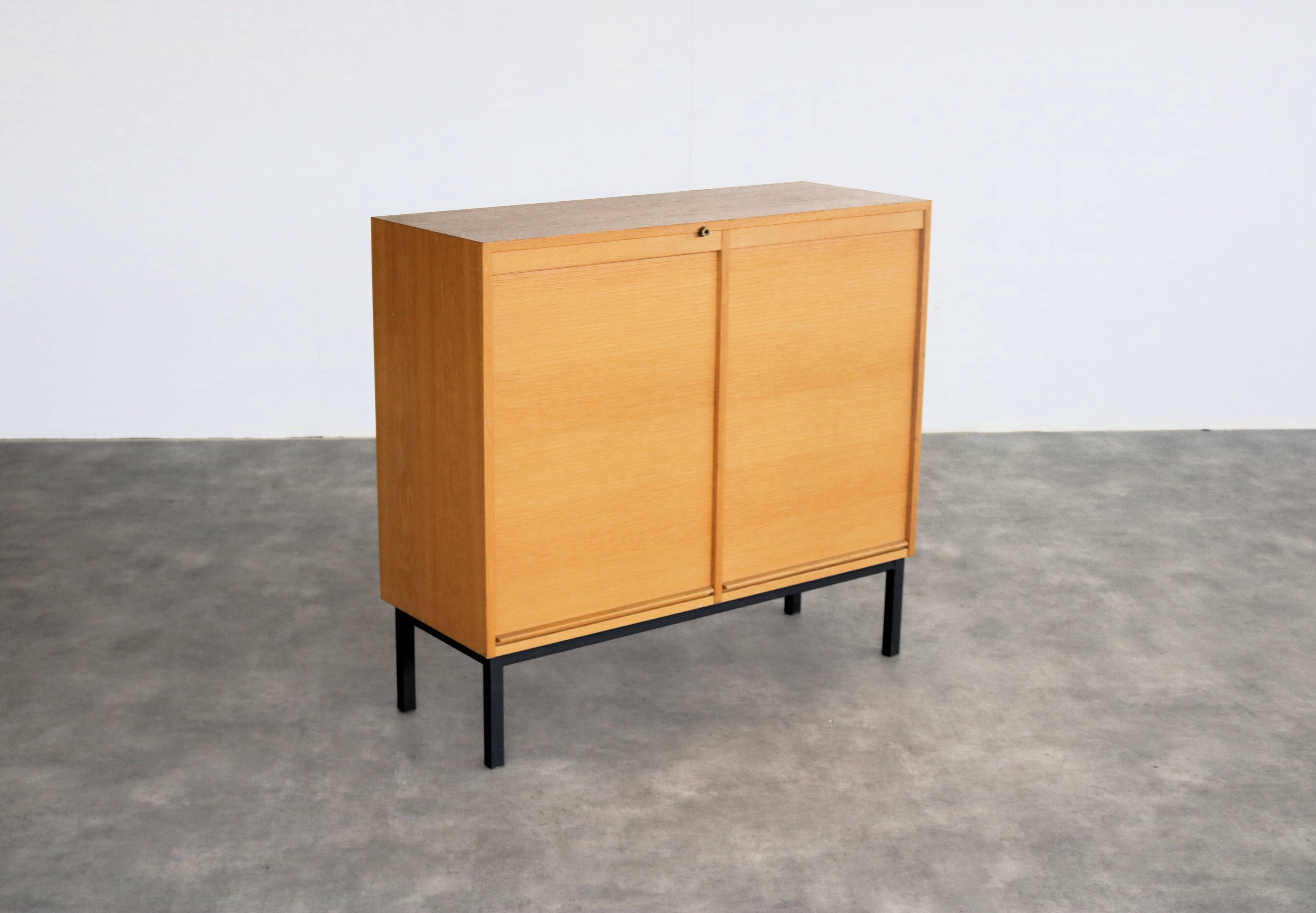 Vintage filing cabinet | roller shutter cabinet | 1960s | Sweden