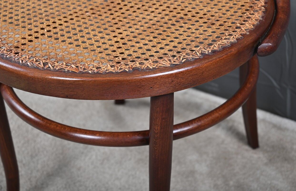 Curved beech armchair, Baumann house – early 20th century