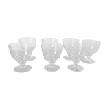 7 ancient crystal glasses
