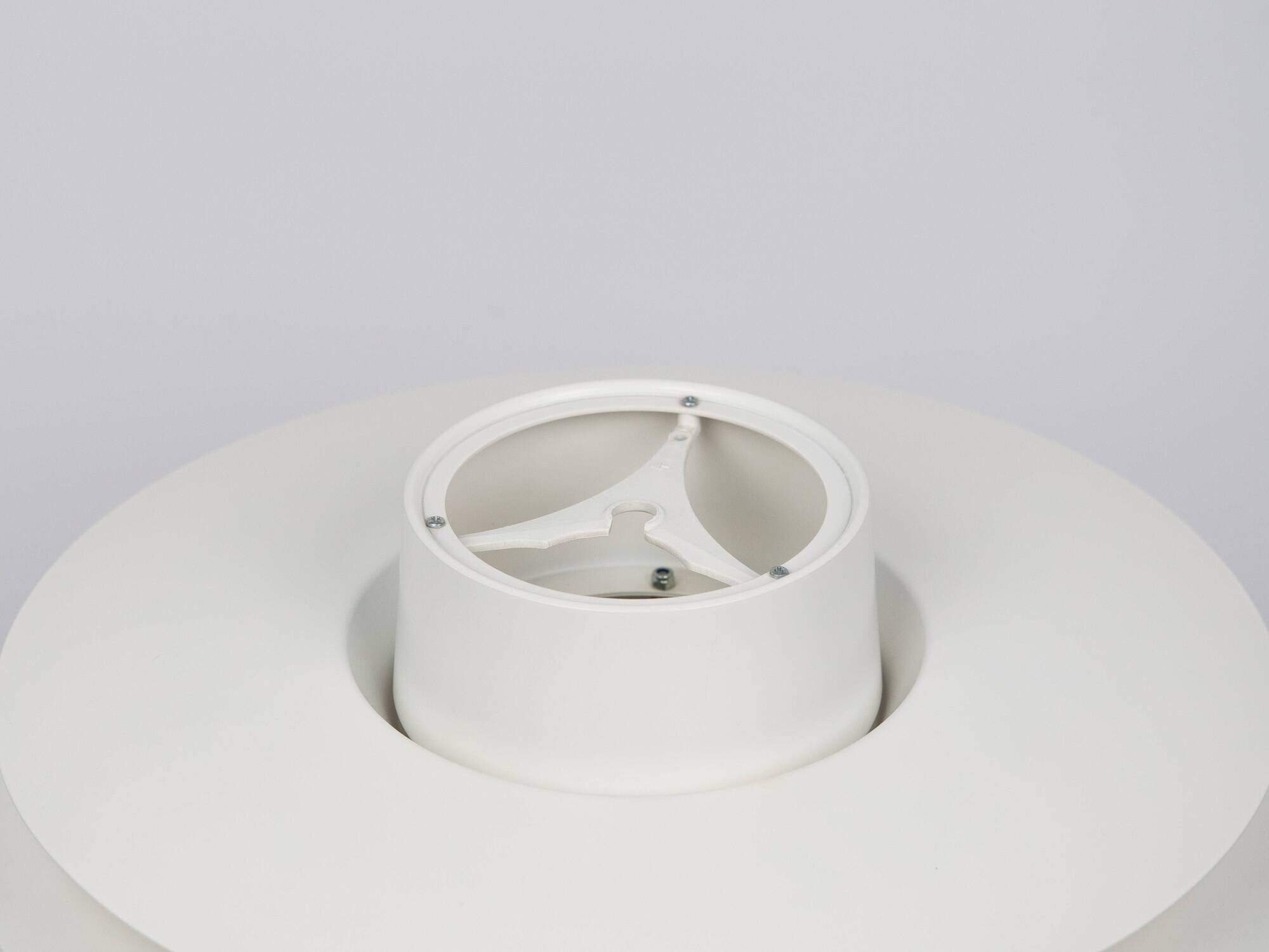 Lampe suspendue vintage danoise Verona par Svend Middelboe, Lyfa, 1962