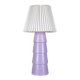 Large purple ceramic lamp by Roche Bobois, 1980s