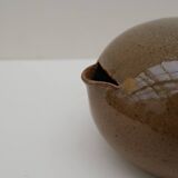 Signed ceramic pitcher