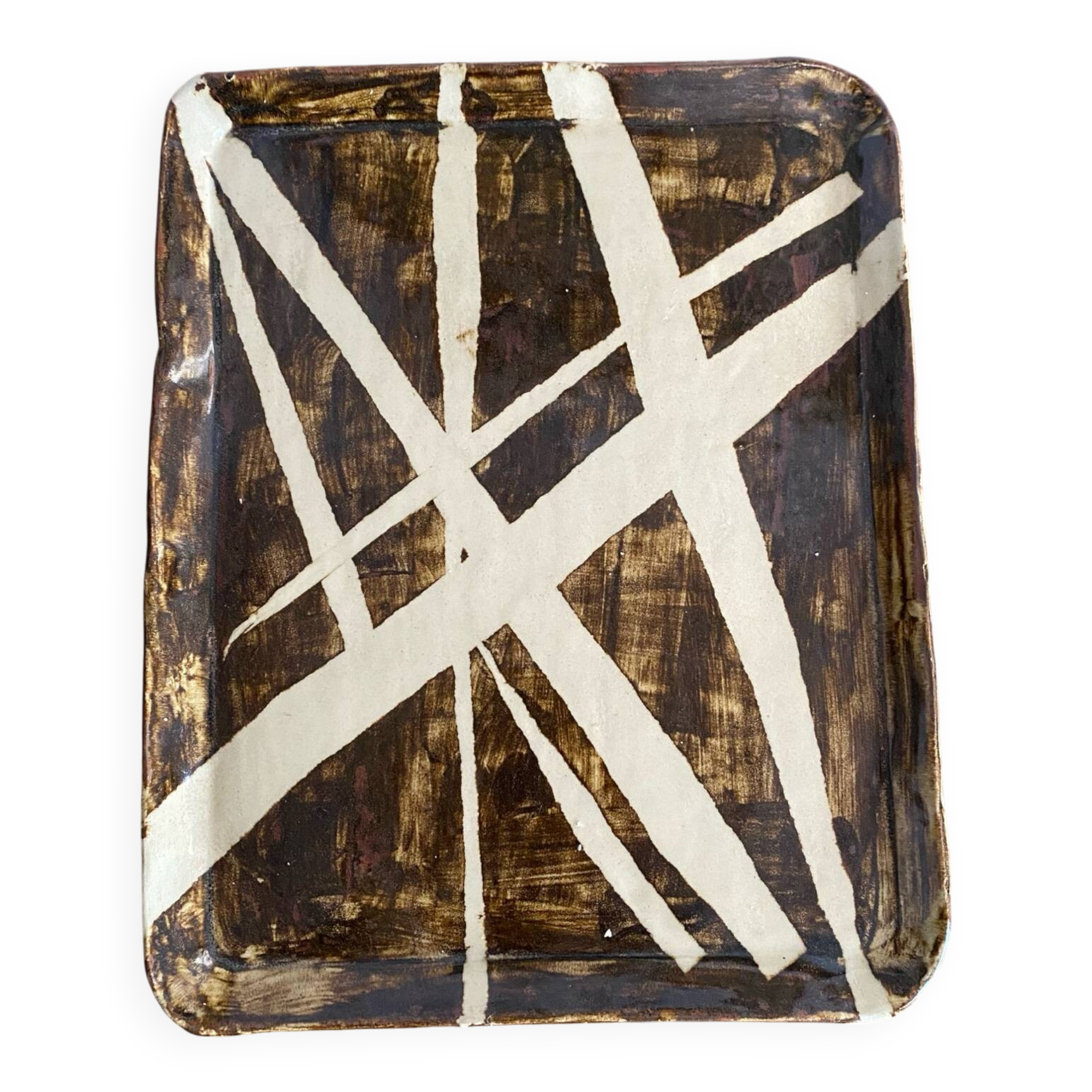 Handmade ceramic tray