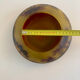 Circular glass bowl - hand-painted by Jean Simon Peynaud