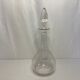 2211785 Old crystal decanter cap facets XXth