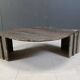 Vintage marble coffee table, 1980s