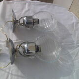 Pair of Fabbian 70s oriantable wall sconces