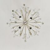 Lustre Flush en Verre Cristal par Vereinigte Werkstätten Munich