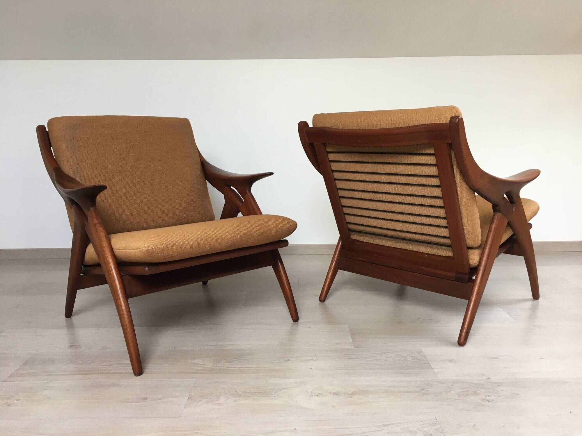 Set of 2 Gelderland armchairs by Ster Hollande 1960