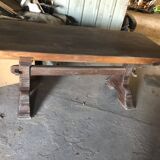 Belle table monastère en chêne