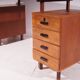 Bureau en teck - Ajustable. années 60
