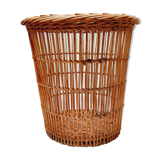 Rattan paper basket