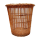 Corbeille à papier rotin