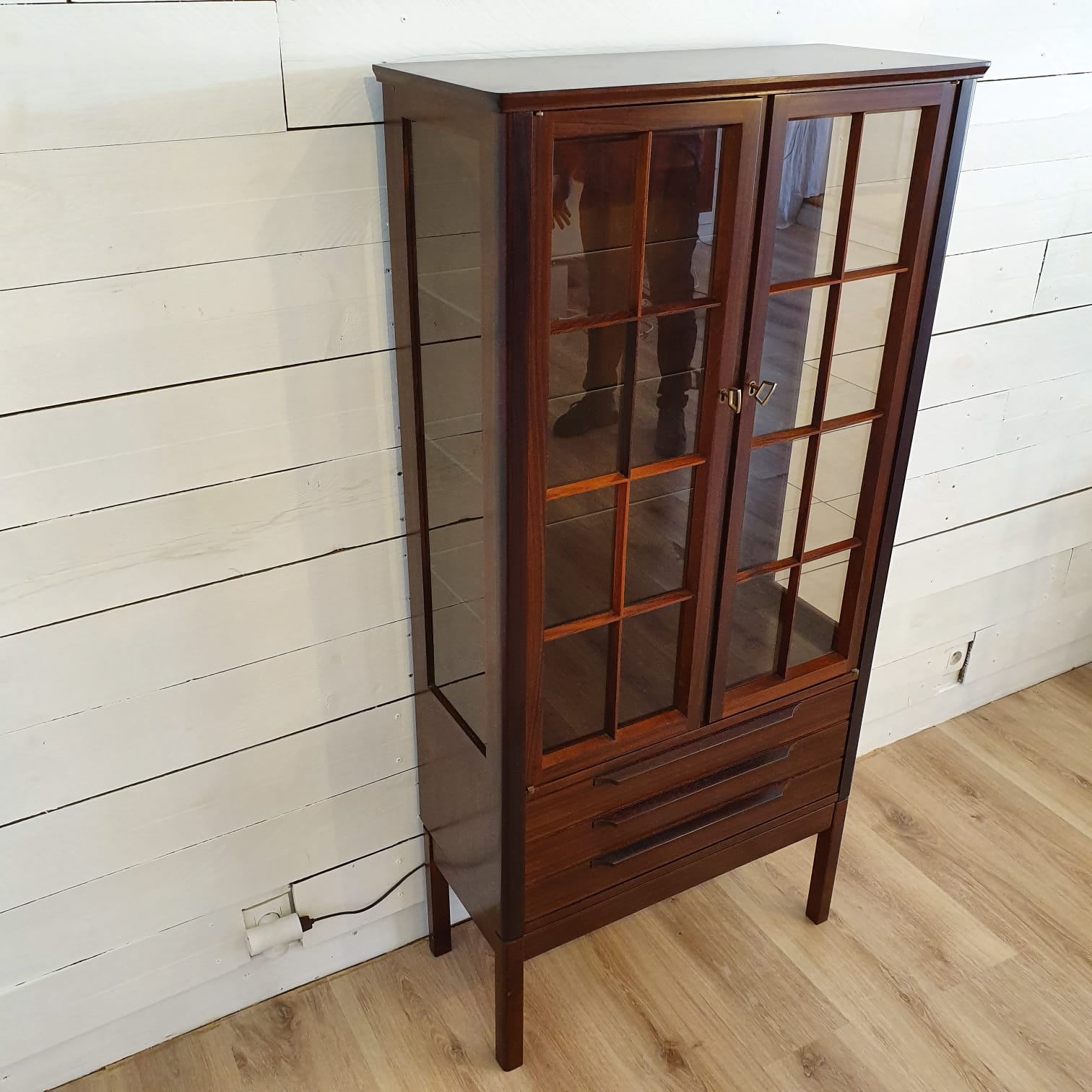 Rio rosewood cabinet by Torbjorn Afdal for Bruksbo, Norway 1950