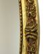 Hollywood Regency Golden Mirror Oval Deknudt Classic