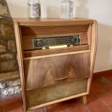 Meuble radio lecteur vinyles