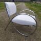 Pair of designer armchairs - 80s