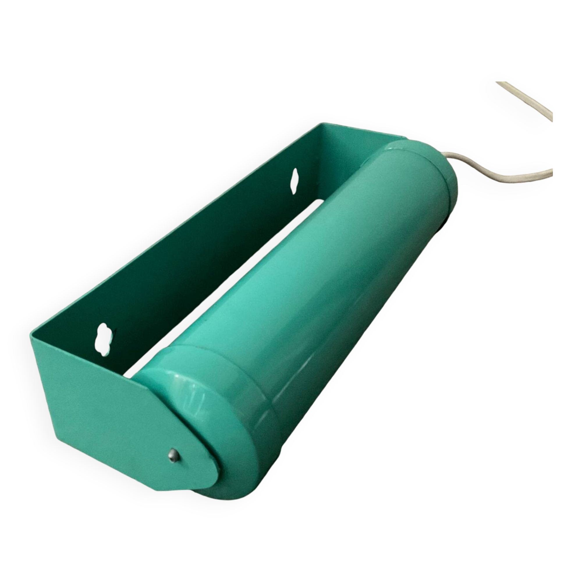 Vintage 80s roller wall light