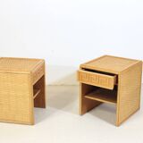 Duo of vintage Stübert bedside tables