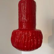 Brutalist glass paste chandelier from the 70s