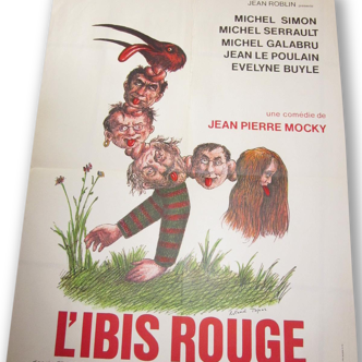 Displays the Red ibis. J.P.Mocky.