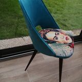 Chaise vintage relookée
