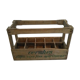 Bottles in wooden box