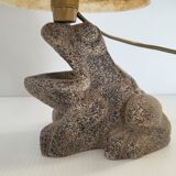 Vintage lamp frog 1970