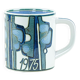 Tasse en céramique, design danois, 1975, designer : Bodil Buch, fabricant : Royal