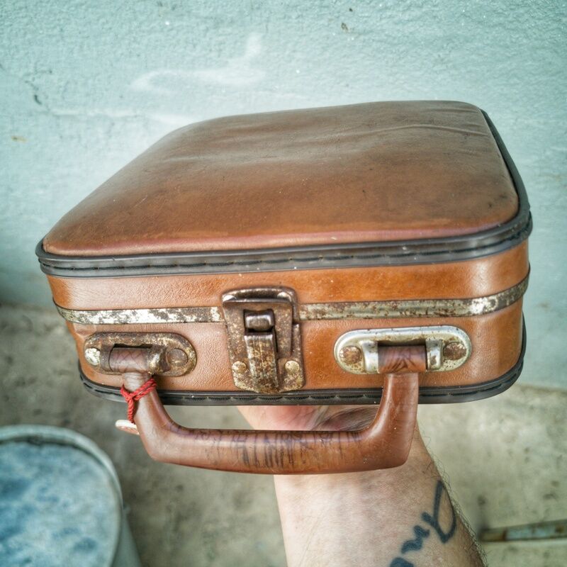 Vintage petanque box