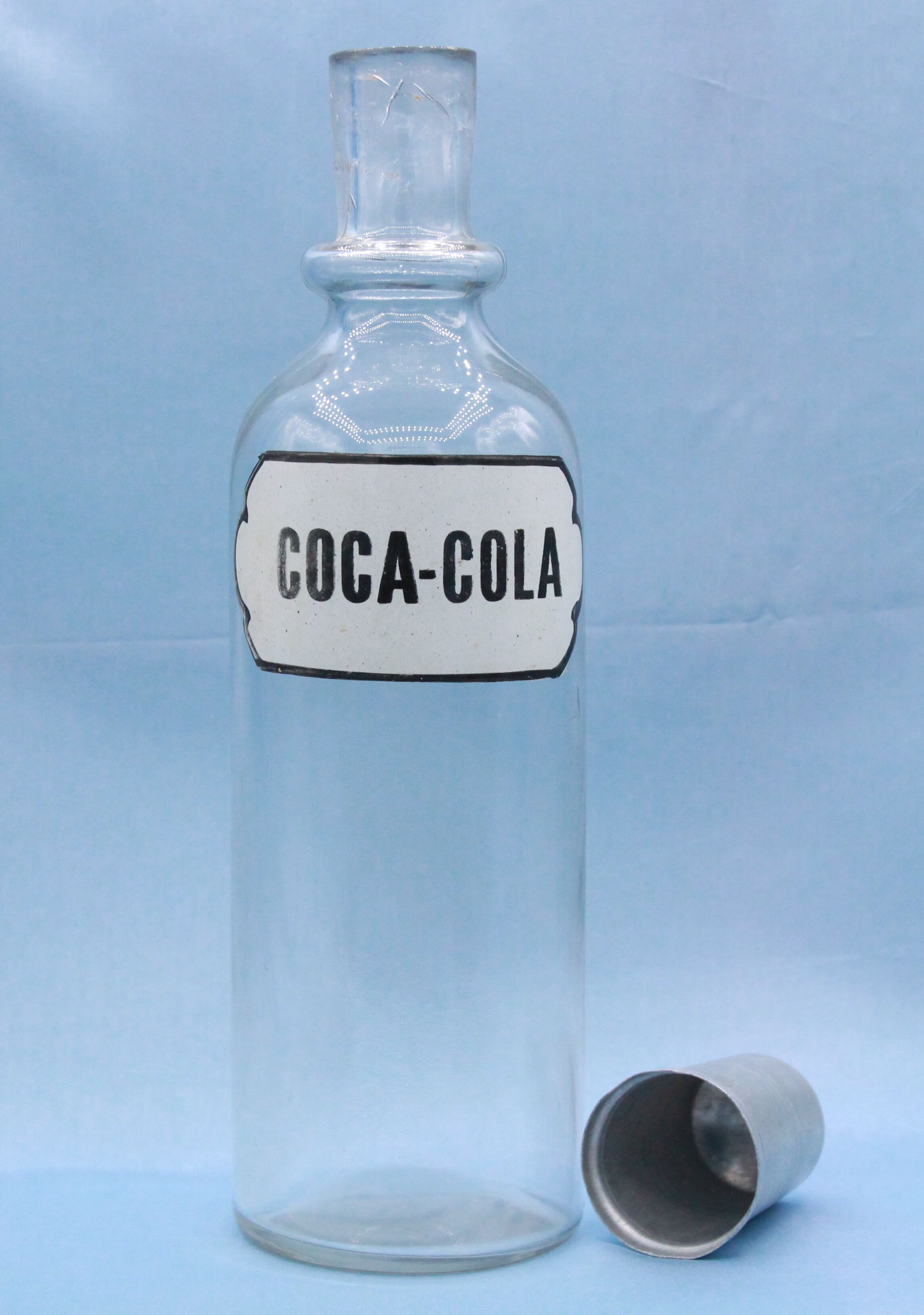 Coca-cola syrup bottle original 1900's united states pharmacy drink