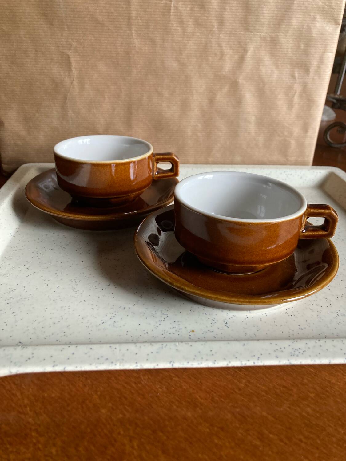 Bistro coffee cups