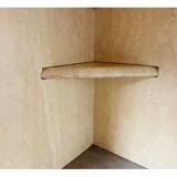 Travertine rectangle coffee table