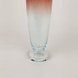 Midcentury display vase by Nils Landberg, Orrefors, circa 1950.