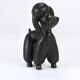 Charming Poodle Figurine Sculpture by Leopold Anzengruber, Austria, 1950s