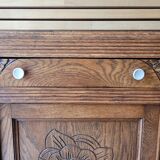 Vintage wooden jam maker