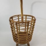 Rattan basket 60s