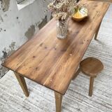 2m pine farm table