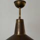 Modern brass ceiling light from the mid-century, 1950s, Italy.