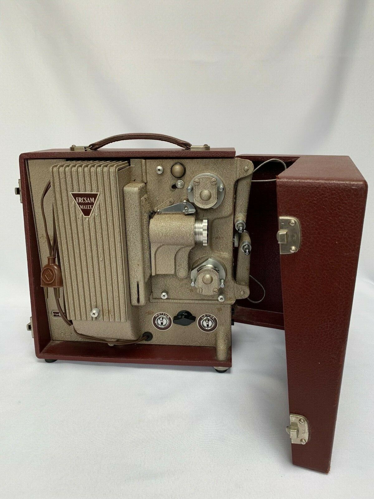 Mallette projector ercsam malex type s no. 55678 objective berthiot