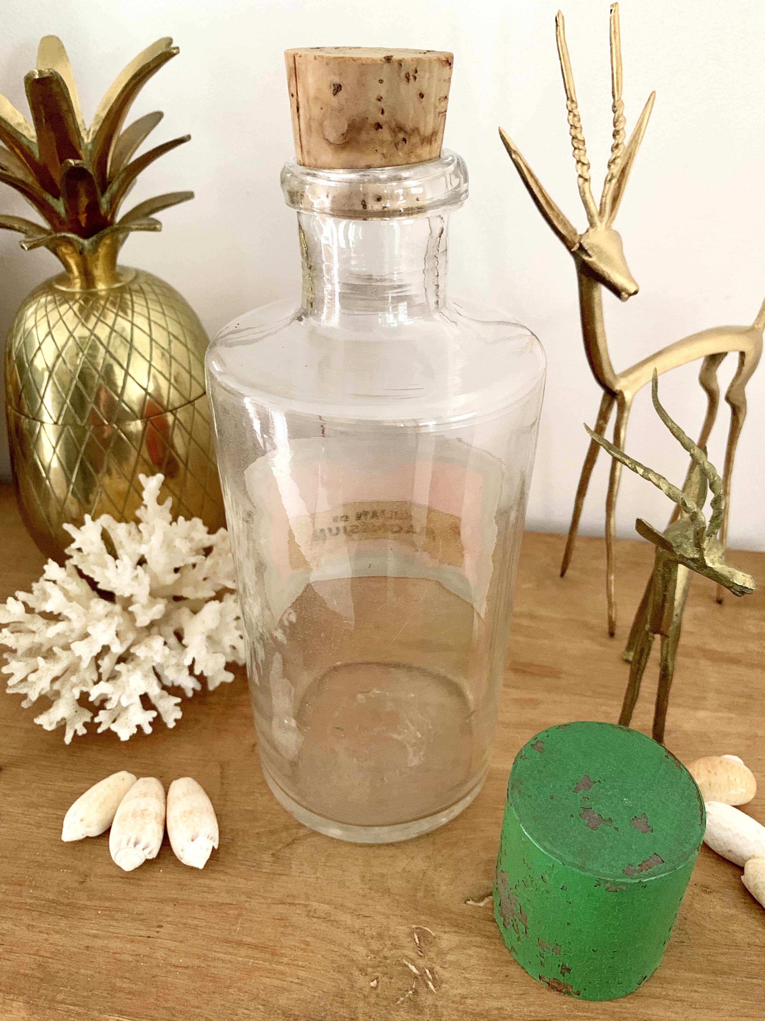 Former pharmacy bottle "Magnesium Sulfate"