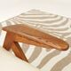 Scandinavian beige boucle armchair modern design rustic oak