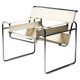 Fauteuil modèle B3 "Wassily" de Marcel Breuer, Gavina