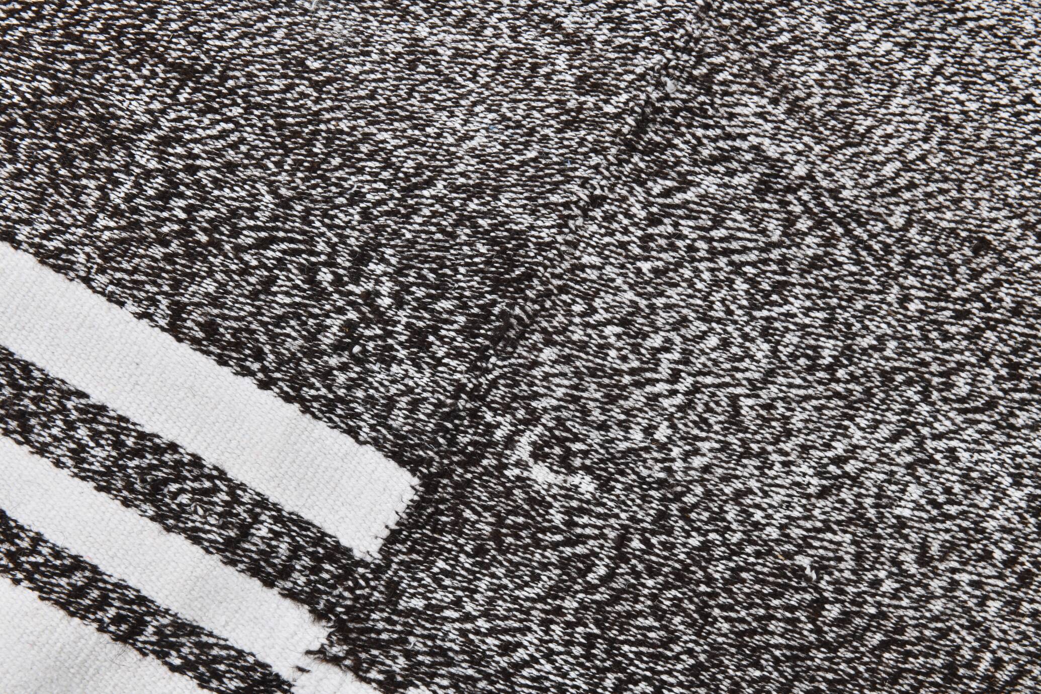Turkish Vintage Striped Kilim Rug, 206x304Cm
