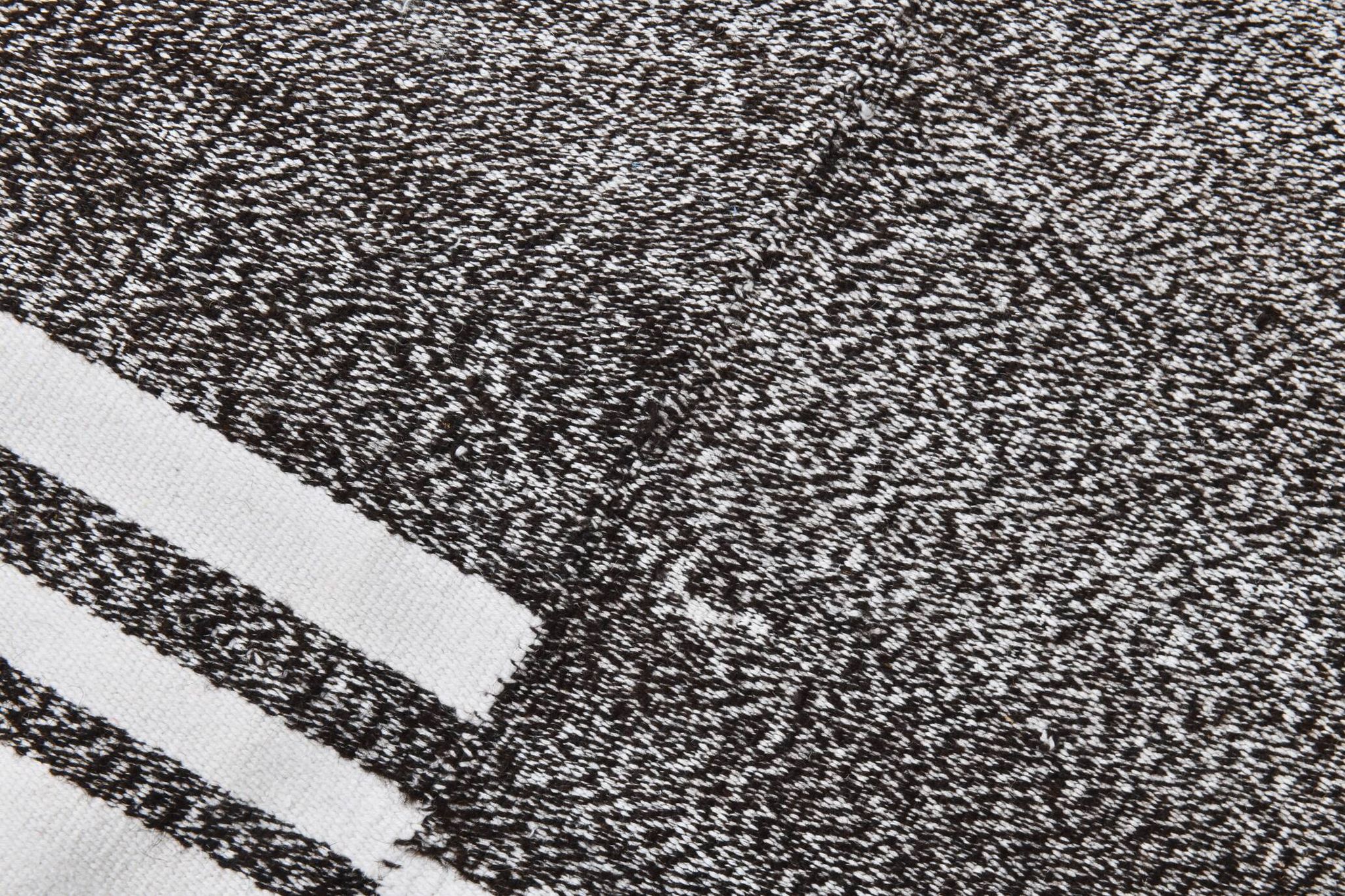 Tapis kilim vintage turc rayé, 206x304 cm